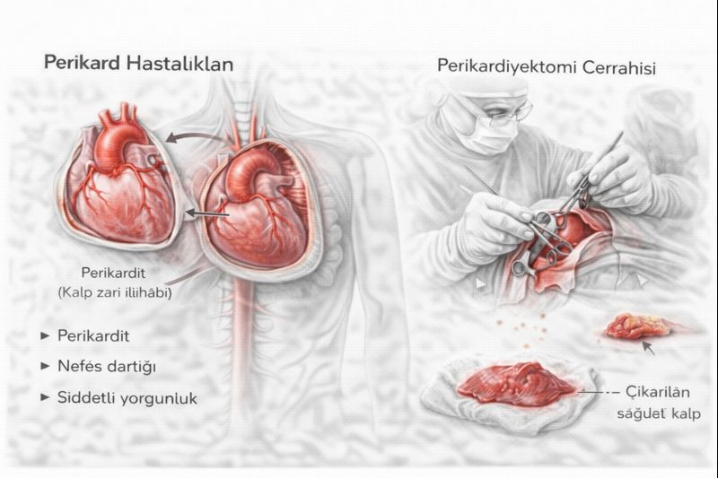 Kalp Zarı (Perikard) Hastalıkları ve Perikardiyektomi Cerrahisi