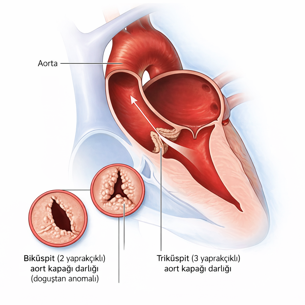 Biküspid ve triküspid aort kapağı darlığı